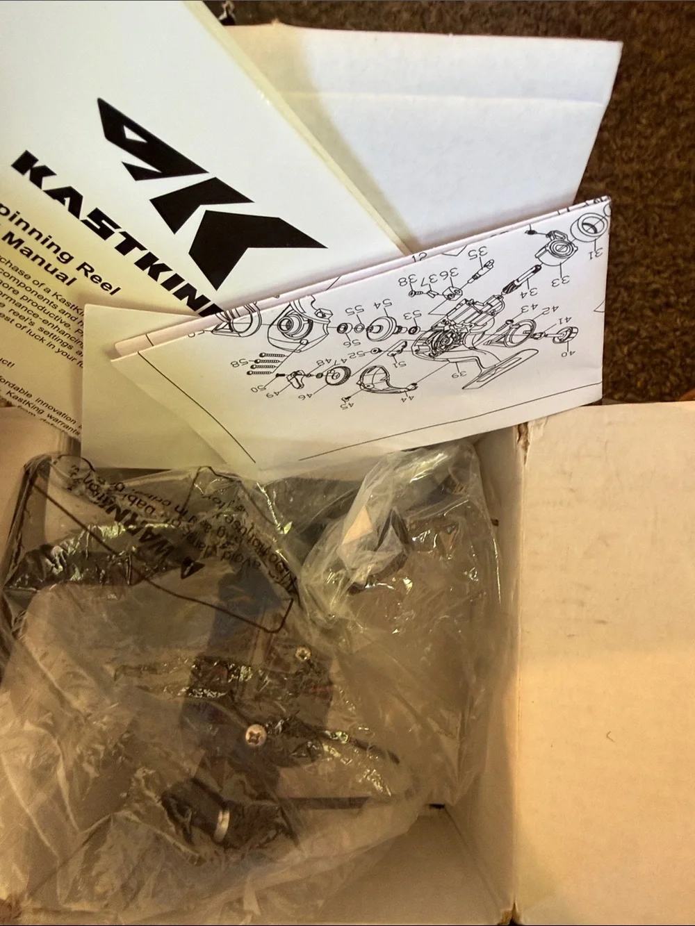 Sharky Baitfeeder III Spinning Reel brand new fishing 🎣 thing OG box - Picture 11 of 11